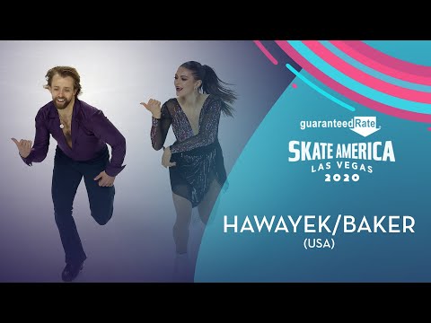 Hawayek/Baker (USA) | Ice Dance Rhythm Dance  | Guaranteed Rate Skate America 2020 | #GPFigure