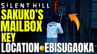 Mailbox Puzzle - Sakuko's Mailbox Key Location EBISUGAOKA | SILENT HILL f