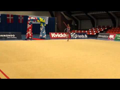 Nordisk Mesterskab 2016, Junior, Hoop, A. Stayanova, Norge