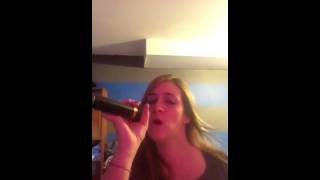 Courtney Simpson singing dream big by Katrina Elam