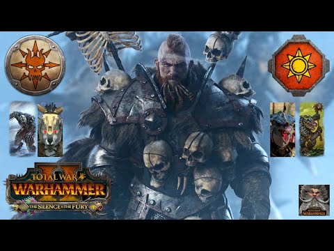 The Battle of Monstrous Infantry! Lizardmen vs Norsca | Total War: WARHAMMER II