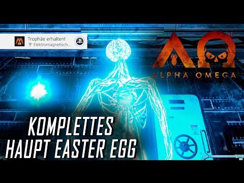 Alpha Omega Complete Main Easter Egg Tutorial (Solo/Coop) | Black Ops 4 [German]