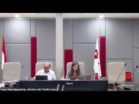 Sharing Session: "Digitalisasi Warisan Budaya dan Permasalahan Akses"