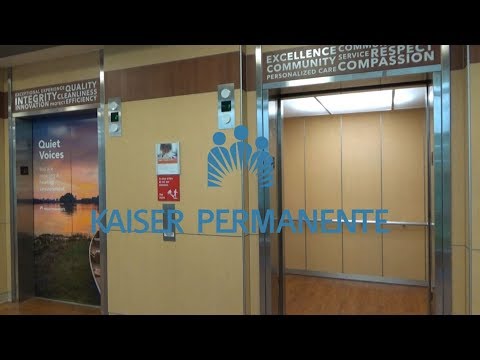 Loud Brakes! OTIS Gen 2 Traction (SOUTH) Elevators-Kaiser Permanente-Sacramento, CA