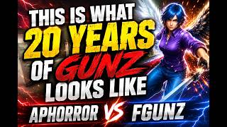 THIS IS WHAT 20 YEARS OF GUNZ LOOKS LIKE | APHORROR vs FGUNZ