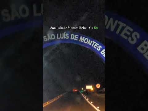 passando por São Luís de Montes Belos-GO