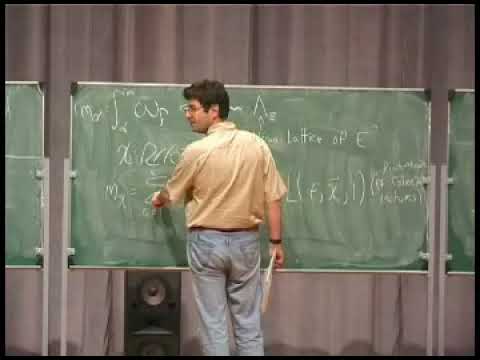 Periods of modular forms and the arithmetic of elliptic curves (Henri Darmon) 1-4