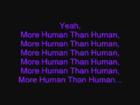 White Zombie More Human Than Human(With Lyrics).wmv