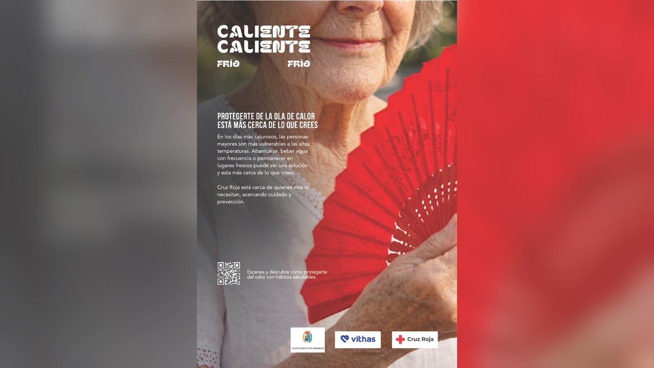 Salud y Cruz Roja previenen ante posibles olas de calor