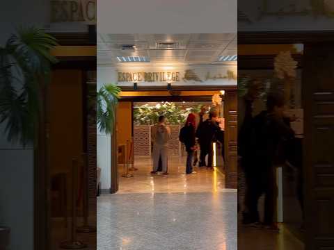 Sala VIP Espace Privilege, Classe Executiva, Aeroporto Internacional de Cartago, Túnis, Tunísia