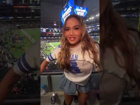 Cowboys Girl Had Jersey On Backwards 🥰😈 #nfl #shorts #explore