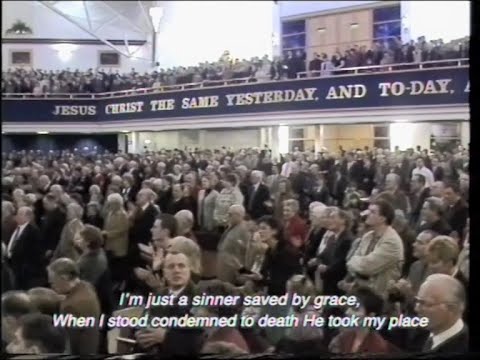 I'm Just a just a sinner saved by grace: Worship at Whitewell Metropolitan Tabernacle Belfast