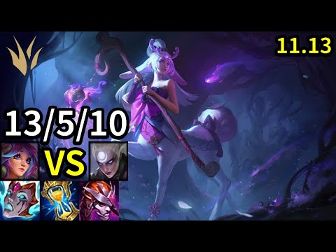 Lillia Jungle vs Diana - KR Grandmaster | Patch 11.13