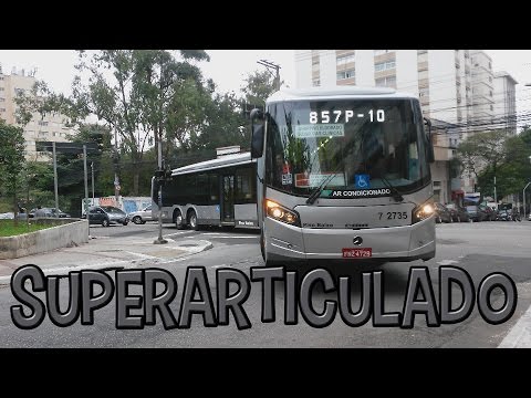 Superarticulados Prateados da Viação Campo Belo - Eu Fui Conferir #22
