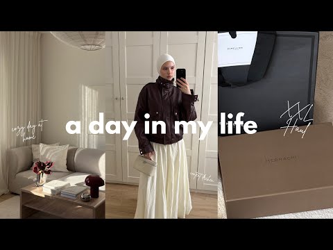 Cozy Home VLOG | XXL Haul, Skincare Routine und Content shooten | Melanie Mercedes