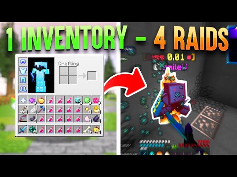 1 Inventory. 4 Factions Raidable.