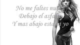Shakira - La Pared *acoustic + spanish lyrics*
