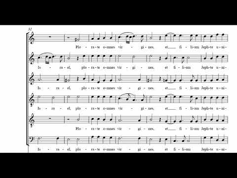 Carissimi - Plorate filii Israel - alto