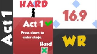 Vex 3 Act 1 Hard Mode in 16.9 Seconds [Old HTML5 - World Record]