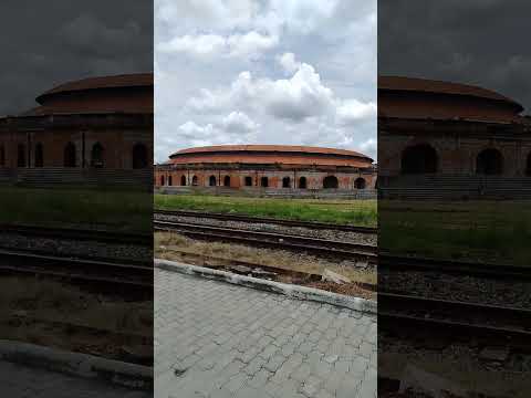 Rotonda ferroviária: memoria del ferrocarril brasileño_  #Riberão#Vermelho _ #Minas#Gerais_ #Brasil