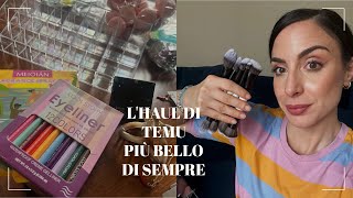 L’HAUL DI TEMU PIÙ BELLO DI SEMPRE 🤩 #temu #temuhaul