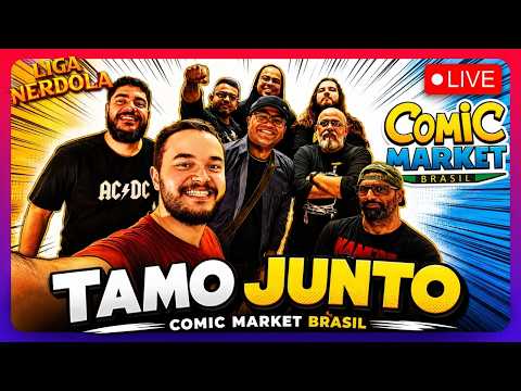 SABOR COMIC MARKET  BR! VEM CONOSCO BOTAR PRA QUEBRAR!