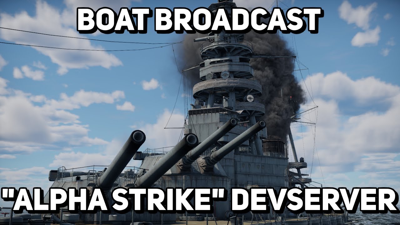 Boat Broadcast: "Alpha Strike" dev server