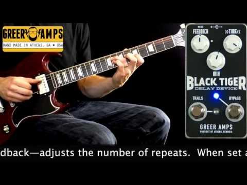 Greer Amps Black Tiger Delay Device - Special Edition image 3