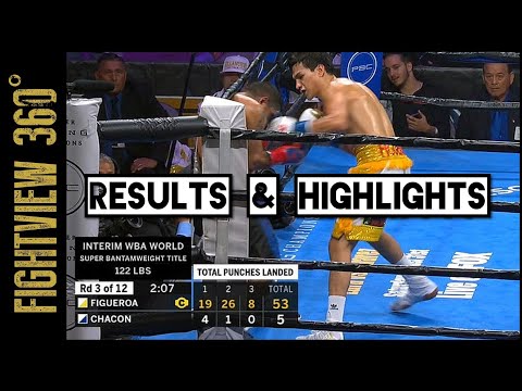 Figueroa & Fulton FACE OFF! Figueroa vs Chacon Post Fight Results & HIGHLIGHTS! Fights Like OMAR!