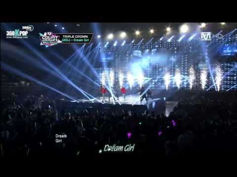 [Vietsub] SHINee - Lucifer + Dream girl + Beautiful [medley] @ MNet M!Countdown in Taiwan