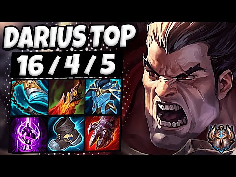 Darius vs Sion [ TOP ] Lol Korea Challenger Patch 12.6 ✅