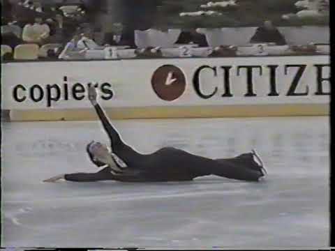 Petr Barna CZE - 1987 World Figure Skating Championships Short Program
