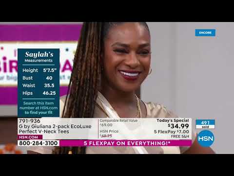 HSN | G by Giuliana Rancic Fashions Celebration 07.29.2022 - 04 AM