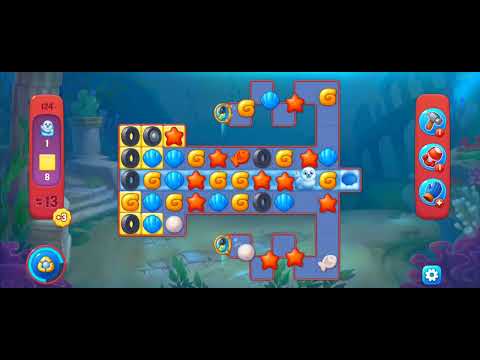 Fishdom Atlantis Cup Stage 124 (v2) (with ingame boosters) @choraelmin