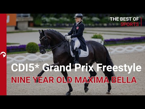 Sandra Sysojeva & Maxima Bella win the CHI Al Shaqab CDI5* Grand Prix Freestyle