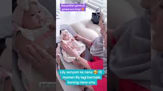 Download lagu THE MOMENT OF NENE AMY PLAYING WITH BABY LILY #celebritynews #entertainment #babygirl #beautiful mp3