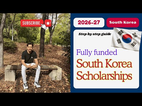 South Korea 🇰🇷 Fully funded scholarships in UNIST-UOU 2026-27 #southkorea  #scholarships 