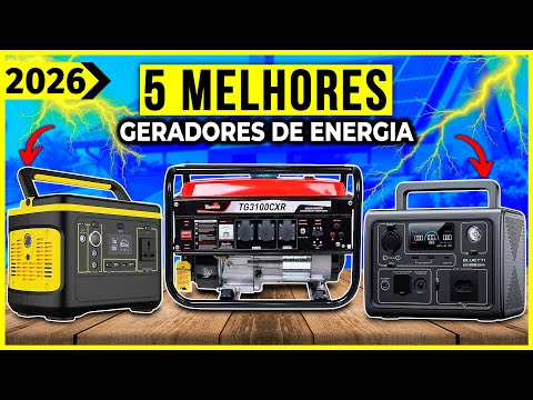 Os 5 Melhores Gerador De Energia/ Geradores Em 2026!
