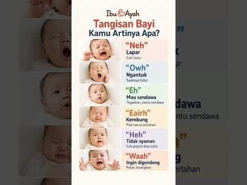 Tangisan Bayi Kamu Artinya Apa, Ini Penjelasannya #ibudanayah