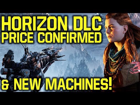 Horizon Zero Dawn DLC PRICE CONFIRMED + DISCOUNT & NEW MACHINES (Horizon Zero Dawn The Frozen Wilds) Video