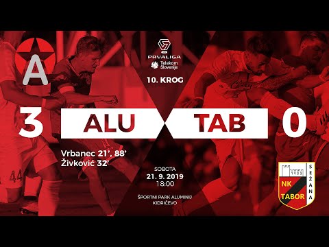 10.krog: Aluminij - CB24 Tabor Sežana 3:0 ; Prva liga Telekom Slovenije 2019/2020