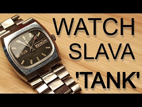 WATCH SLAVA TANK | Vintage soviet Watch