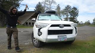 Discovering WWII Bunker In Astoria, Oregon | Epic Adventure With 270 Awning