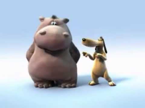 Happy Birthday Song - Funny Hippo