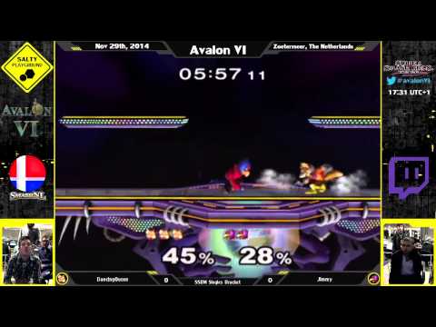 Avalon VI - DancingQueen (Fox) Vs. Jimmy (Falco) - SSBM Singles Winners Bracket R4
