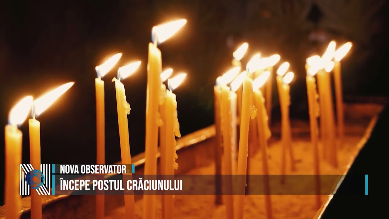 Începe Postul Crăciunului