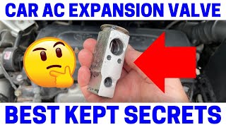 Car AC Expansion Cooler Valve Replacement
