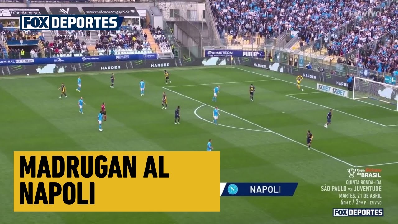 🚨 ¡MADRUGÓN TOTAL! | Parma 1-0 Napoli | Serie A | #FOXDEPORTES #SerieAenFOX