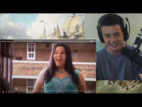 American Reacts Hello Mr. Dudwey! - Dudley and Ting Tong Compilation - Little Britain