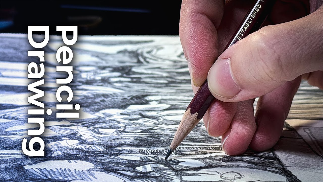 One (or 10) Line at a Time: Pencil Doodling